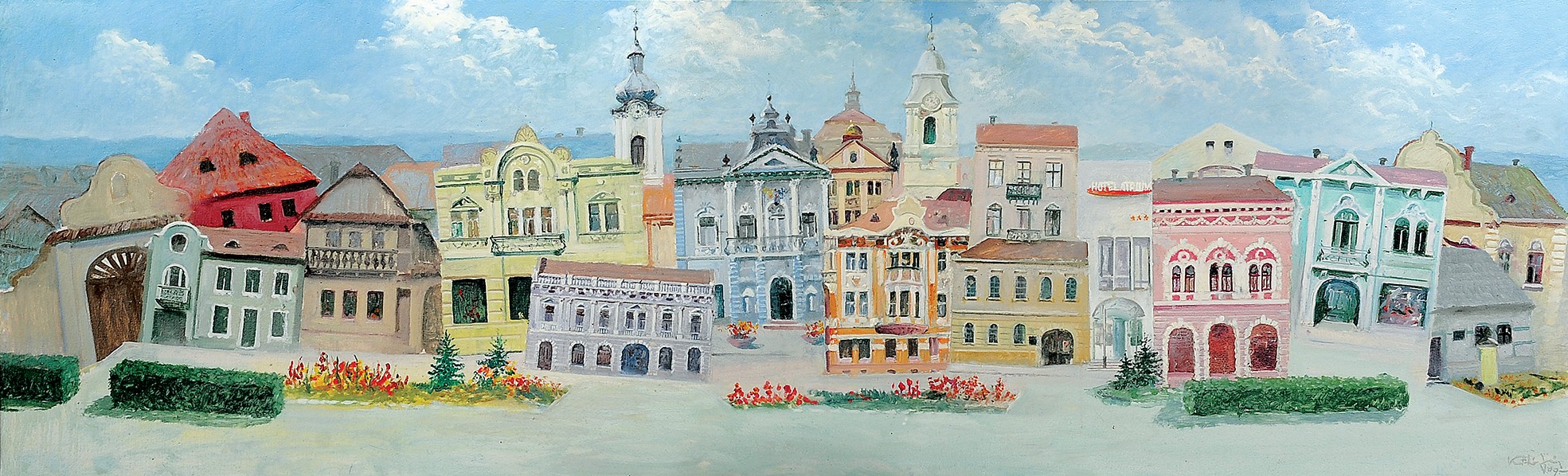 Kézdivásárhely a képzőművészetekben